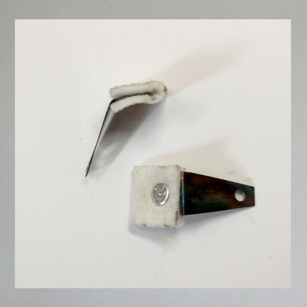 Schmierfilz mit Halter für Unterbrechernocken, Bosch, Noris Lichtmaschinen für BMW R24-26 und ähnliche