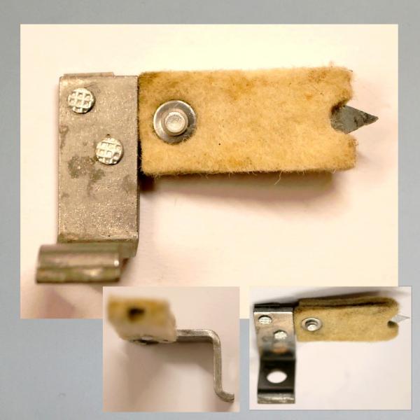 Schmierfilz mit Halter für Unterbrechernocken, Bosch ---Orig. NEU---