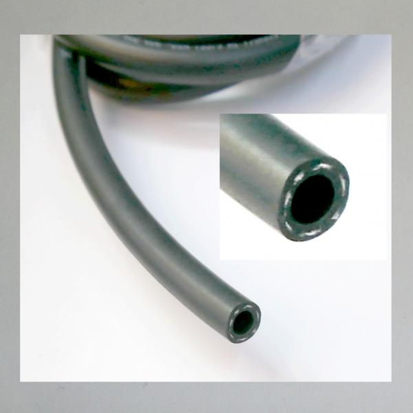 Benzinschlauch Gummi innen ca 8mm, 50 cm---Verstärkt: mit Innengewebe---