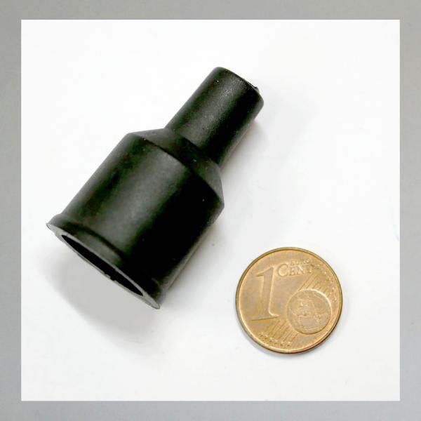 Gummitülle für Kerzenstecker, Verteilerkappe, Zündspule für ca 7mm Zündkabel (=dickes Kabel f. Auto und Motorrad)