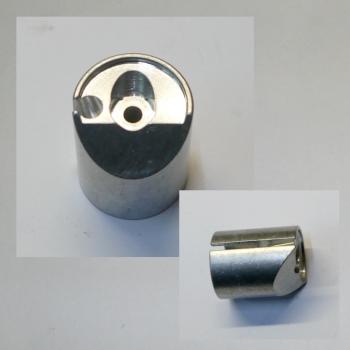 Gasschieber für Graetzin Kleinvergaser---Übermaß: 19,00mm