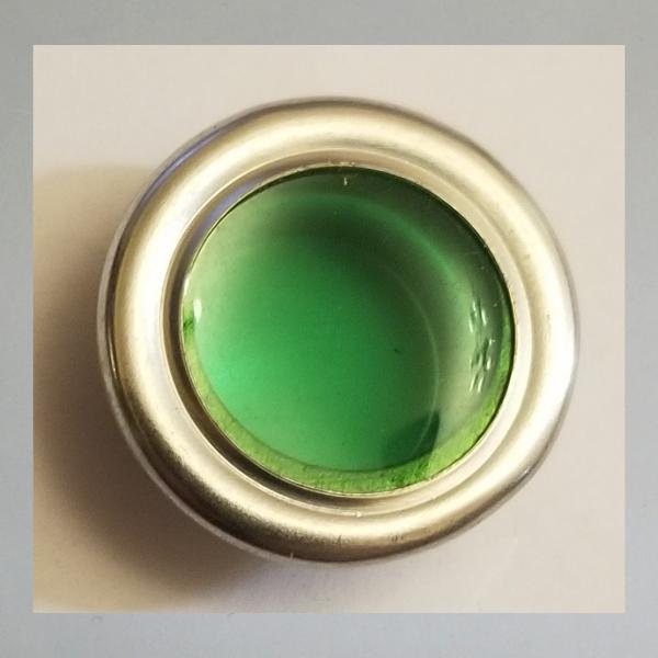 Glas für Kontrollleuchte/Leerlaufanzeige o.ä. grün Durchmesser 11mm