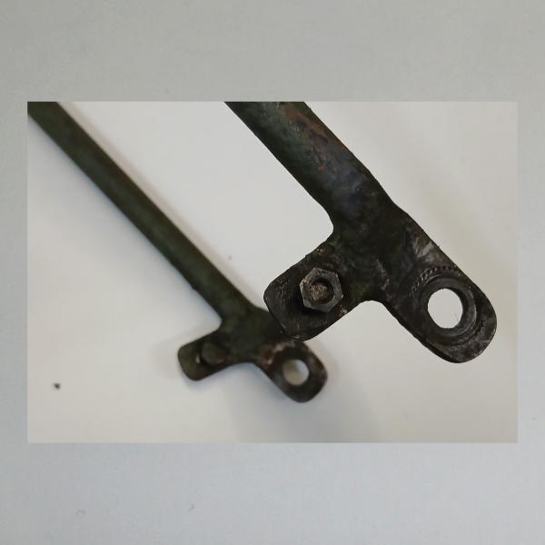 Preview: Gepäckträger für Fahrrad Marke unbekannt, grün