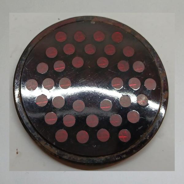 Rücklichtglas Kunststoff 52mm