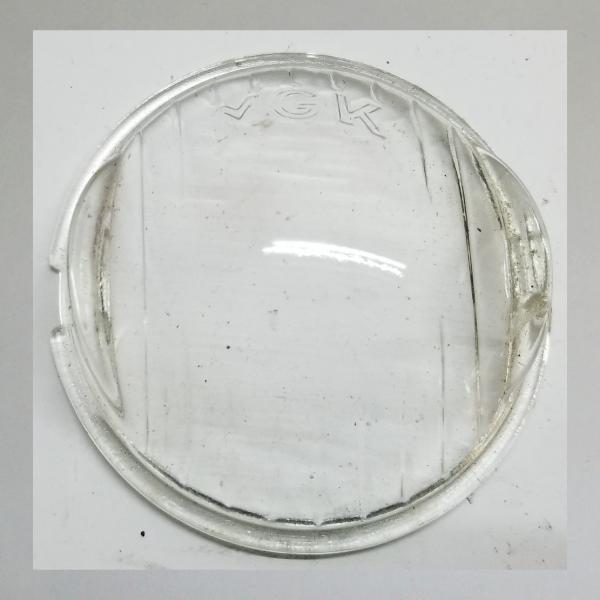 Glas für MGK Fahrradlampe 72mm