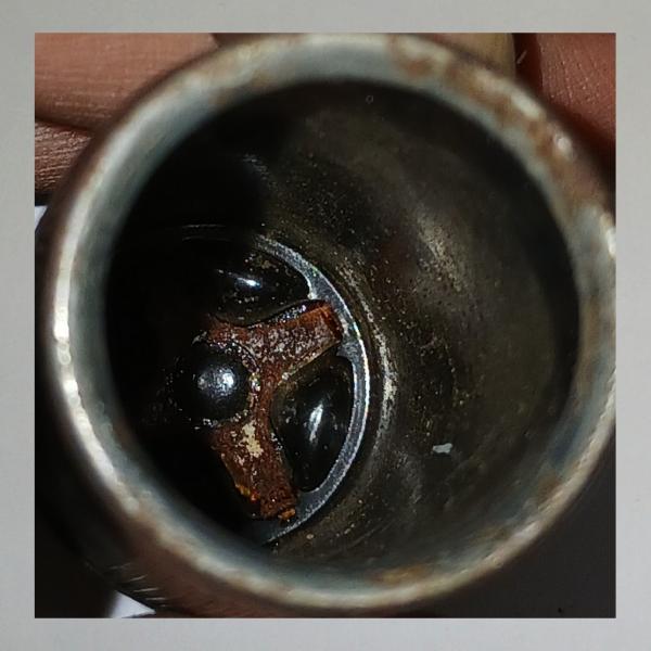 Preview: 1 Paar Griff Bakelite, Fabrikat "AHA", schwarz passend für 22er Lenker, gebraucht