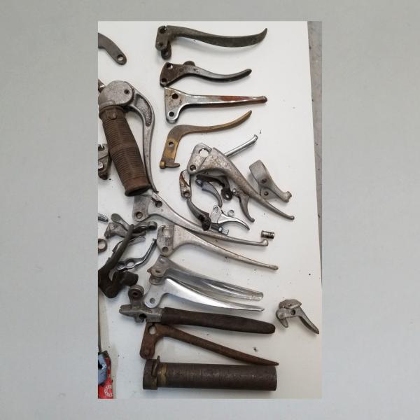 Sammlung Konvolut Hebel Griffe Armaturen Motorrad Nr. 4