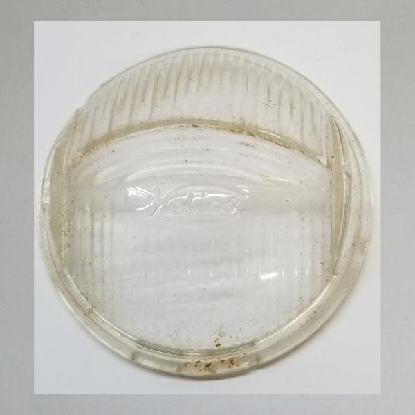 Glas für Helios Fahrradlampe 68mm