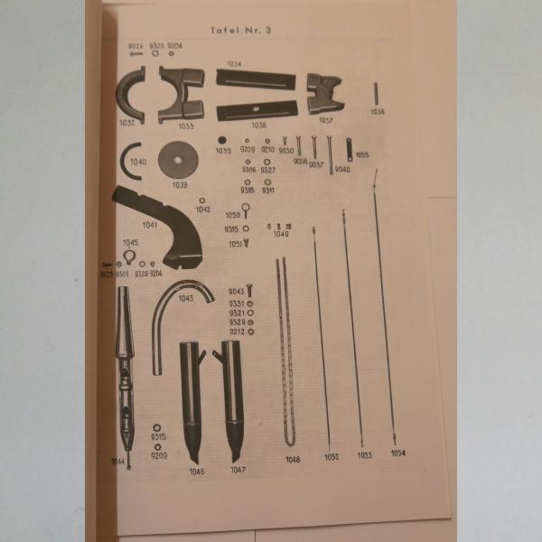 Preview: Hercules - Ersatzteile-Liste Modell 322, Kopie