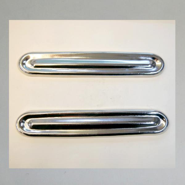 Hitzeschild aus Blech für hochgelegte Auspuffe KR35SS---Pionier---vernickelt---