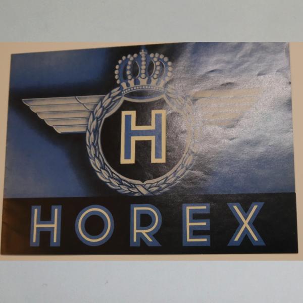 Horex - T5, T6, S5, S6 Werbung Broschüre Flyer, Faksimile 1990 Archiv-Verlag