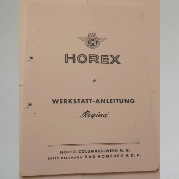 Horex - Werkstatt-Anleitung Regina, Kopie