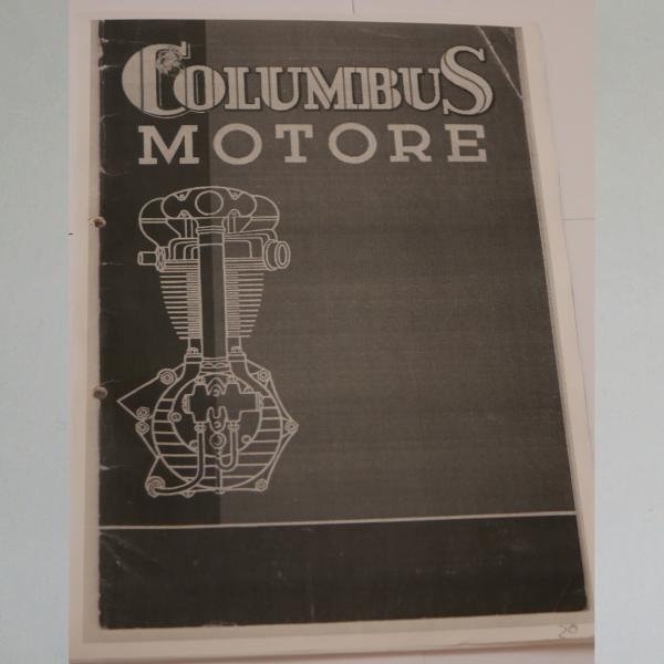 Horex - Columbus Motore (Erklärung der Arbeitsweise der Viertakt-Motoren), Kopie