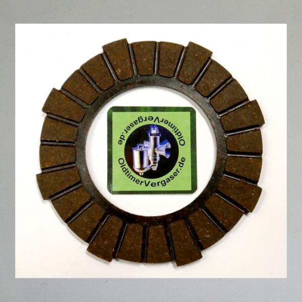 Kupplungsscheibe für Ilo FM 100, FM 120, FM 100 K, FM 120 K, Reibscheibe (Voll-Bakelit)---Original NEU von Jurid!---