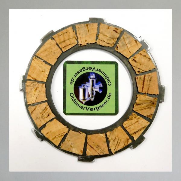 Kupplungsscheibe für Ilo FM100, FM120, Originalscheibe---neu belegt und geschliffen---