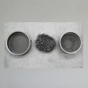 Preview: Luftfilter, neu, 40er Steckanschluss, zentrisch, kurze Ausführung z.B. für DKW, zerlegbar!!