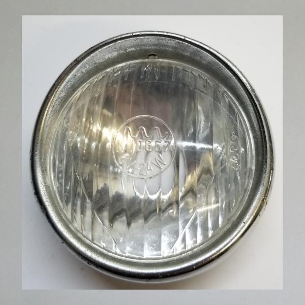 K 10630 Lampenersatzteil Zierring 61,5mm, Glas, Reflektor