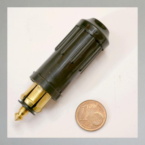 Steckverbingung: DIN Stecker gerade für KFZ, Beiwagen, Anhänger, Geräte, Versorgung usw.---2 Polig---