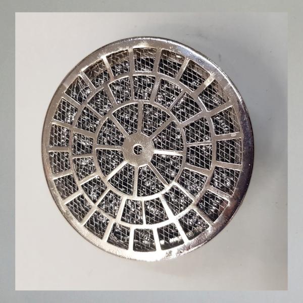 KNECHT "Spinnennetz" Luftfilter offen, Anschluss: 35mm, Aussendurchmesser 92mm, original, 30er Jahre Ausführung---Zerlegbar!!---