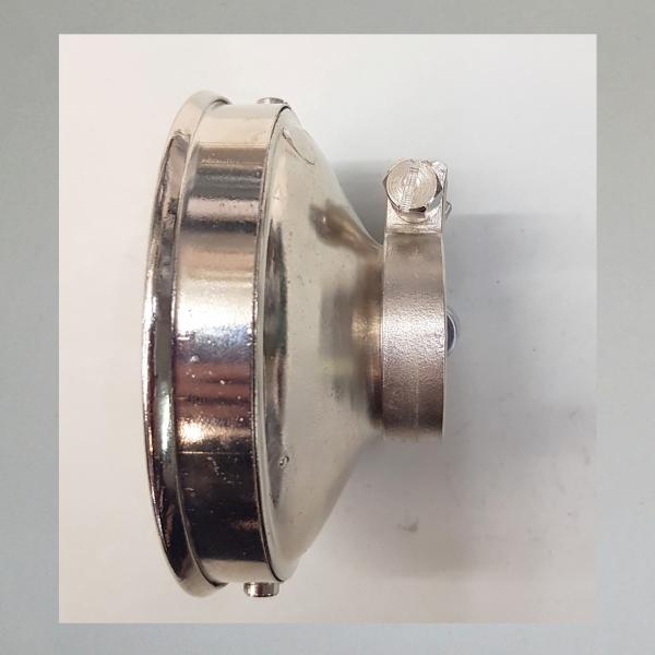 Preview: KNECHT "Spinnennetz" Luftfilter offen, Anschluss: 35mm, Aussendurchmesser 92mm, original, 30er Jahre Ausführung---Zerlegbar!!---