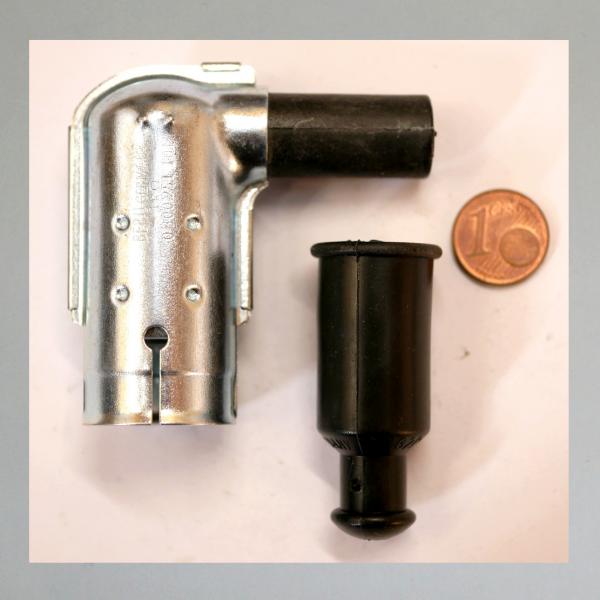 Zündkerzenstecker/ Kerzenstecker, original BERU, abgeschirmt, für M14 Kerzen---Ori. Neu---