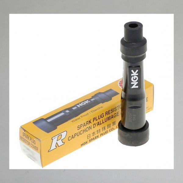 Zündkerzenstecker/ Kerzenstecker aus Bakelite von NGK, entstört---Ori. NEU---