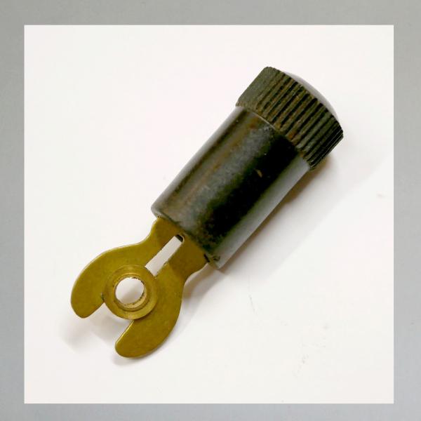 Zündkerzenstecker/ Kerzenstecker aus Bakelite, Vorkriegsausführung, ähnlich Beru---Ori. NEU---