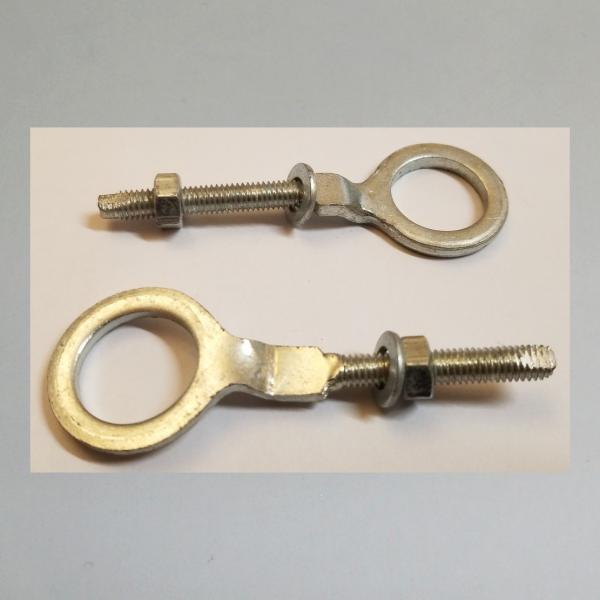 2x Kettenspanner für Fahrrad, Mofa, Moped, 98er Durchmesser 19mm