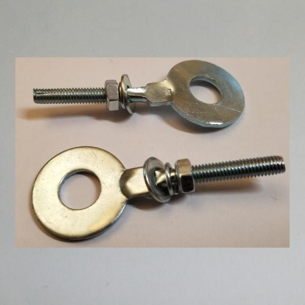 2x Kettenspanner für Fahrrad, Mofa, Moped, 98er Durchmesser 13mm