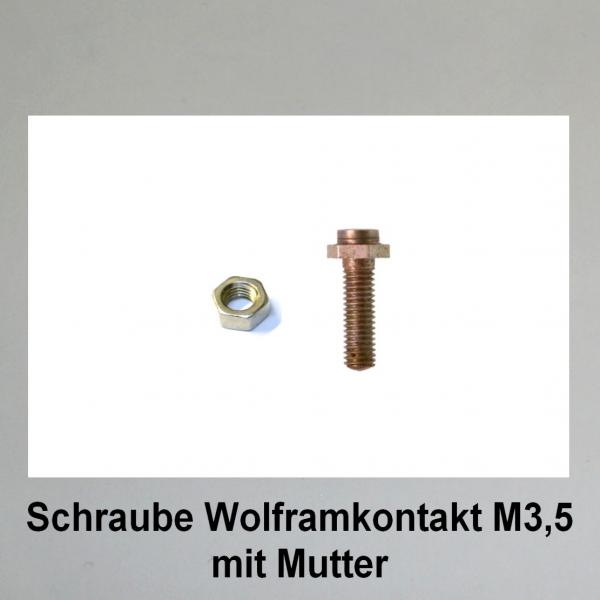 Unterbecher/ Zündkontakte/ Zündunterbrecher: Kontaktschraube Wolfram Typ "Doduco DD-BO-103"---Orig. NEU---