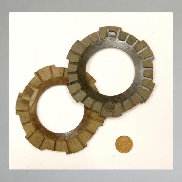 Kupplungsscheibe für Kreidler J50, J51 (Junior, Amazone?), Reibscheibe (Voll-Bakelit---Teiltragend)---Original NEU von Jurid---