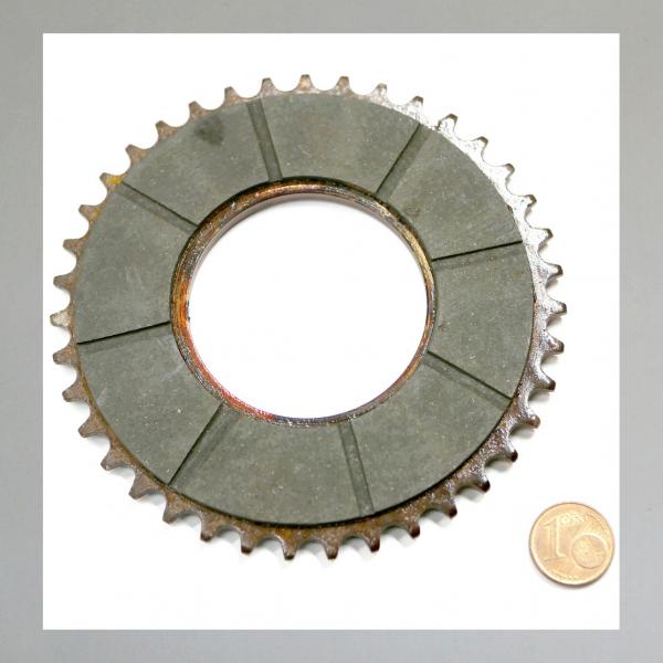 Kupplungsscheibe für Gritzner Kayser Brummi, Reibbelag auf Stahl---NEU---