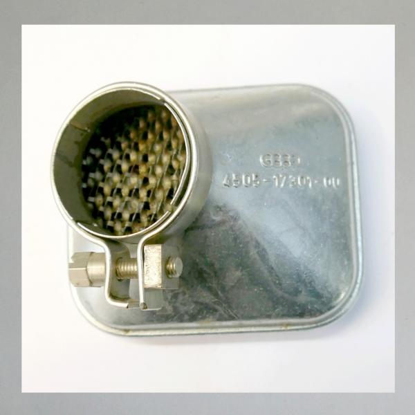 Knecht Blech-Luftfilter für DKW  RT175 und RT200/2, offen, Steckanschluss 40mm---neu verzinkt---