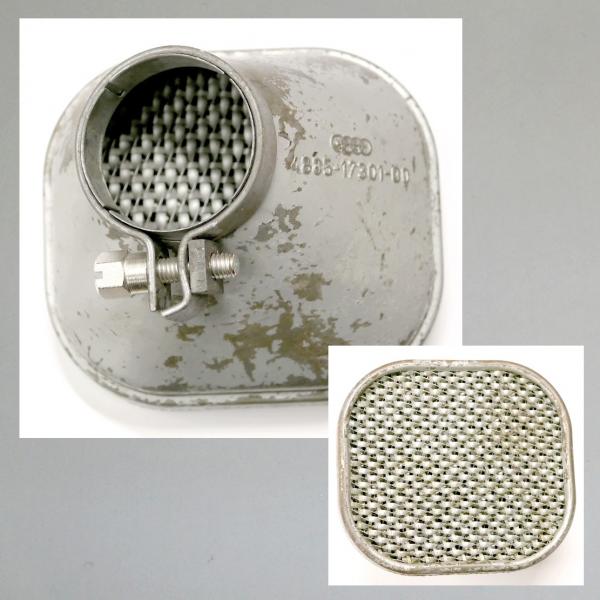 Knecht Blech-Luftfilter für DKW RT 250 S / VS Luftfilter, original, gebraucht, gereinigt.