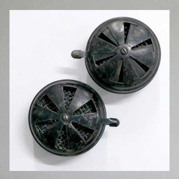 Luftfilter mit Klappe, Anschluss: 40mm, Aussendurchmesser 87mm, original Bing (original Neu, Farbe schwarz)