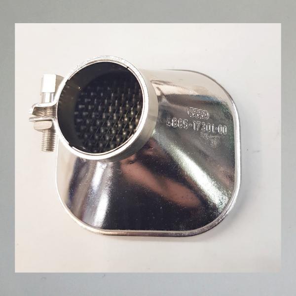 Preview: Knecht Blech-Luftfilter für DKW RT 250 S / VS Luftfilter, original---gereinigt und neu vernickelt---