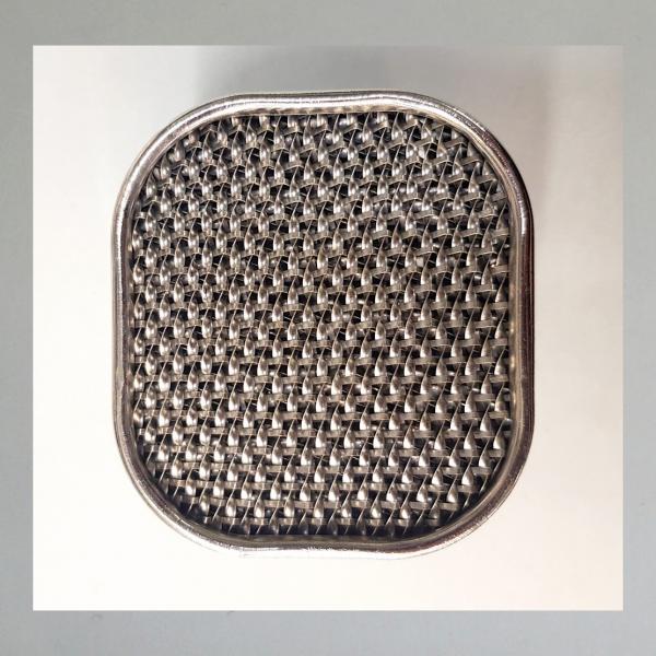 Preview: Knecht Blech-Luftfilter für DKW RT 250 S / VS Luftfilter, original---gereinigt und neu vernickelt---