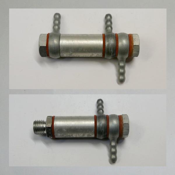 Benzinfilter, Leitungsfilter, Zwischenfilter, Alu, zerlegbar, versch. Anschlüsse