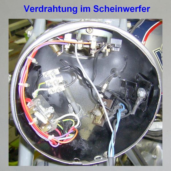 Kabelbaum/ Kabelsatz/ Leitungssatz Express Radex 252, 253, 255 (mit ILO 2-Zylinder Motor)