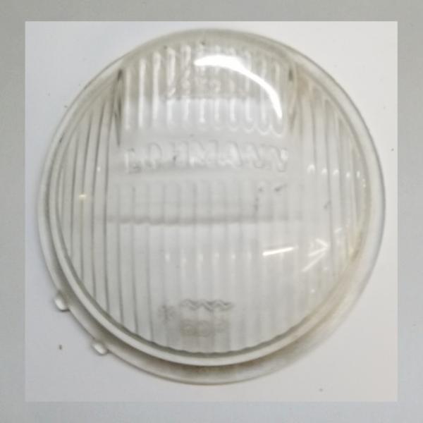 Glas für Lohmann Fahrradlampe 77mm