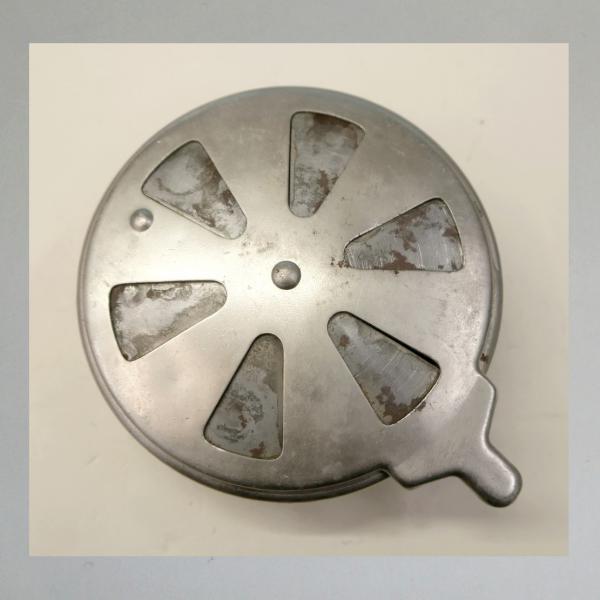 Luftfilter mit Luftklappe, Anschluss: 40mm, Durchmesser 113mm, Anschluss aussermittig, für Zündapp und andere.