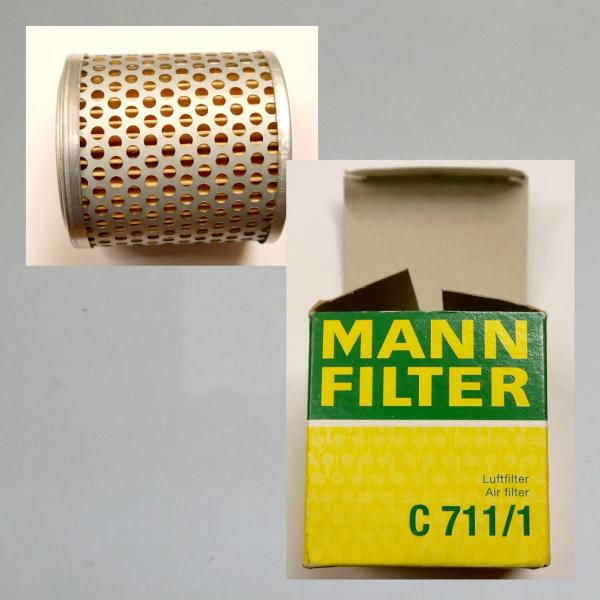 Luftfilter-Einsatz für den geschlossenen Heinkel Filterkasten von Knecht---Originaltyp---