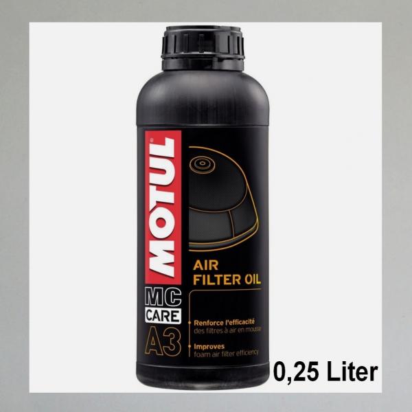 Luftfilter-Öl von Motul in 250ml in Dosierflasche (0,25 Liter)