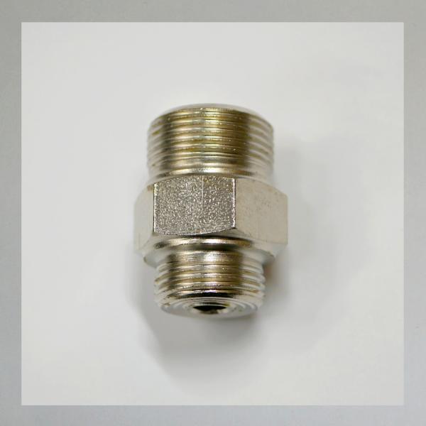 Schiebehahn-Bauteil: Gewindestutzen tankseitig: M16x1 links