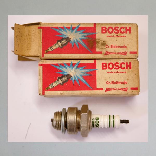 Zündkerze M280T31---M18x1,5---Wärmewert 280---Fabrikat Bosch (Original alt, OVP, NOS) 60er Jahre