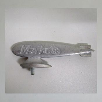 Schutzblechfigur Maico Zeppelin, Nachguss