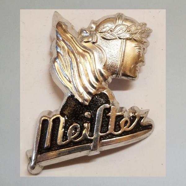 Schutzblechschild für Meister Fahrrad Bielefeld, hinten
