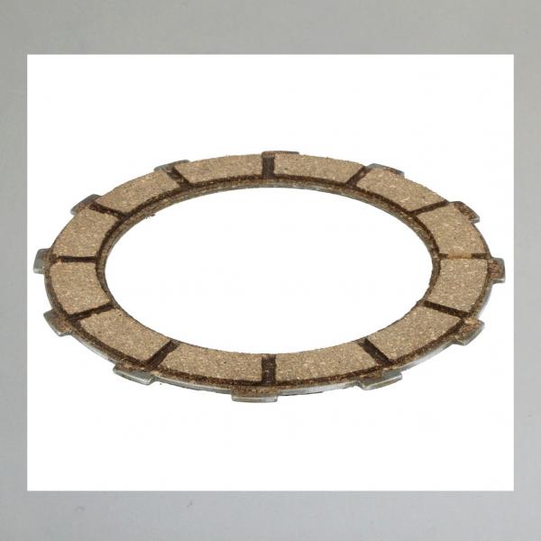 Kupplungsscheibe für Puch R50M, VZ50M, M125, Reibbelag auf Stahl---Original Surflex NEU---