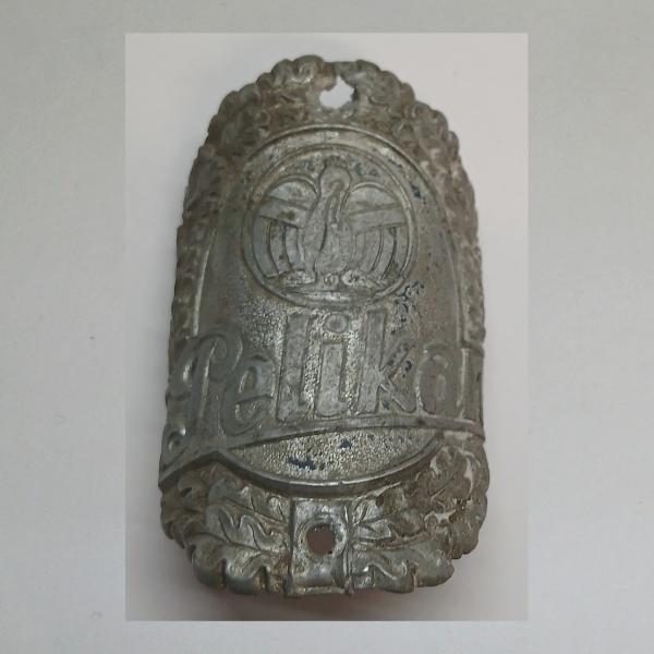 Steuerkopfschild für Pelikan Fahrrad Hannover