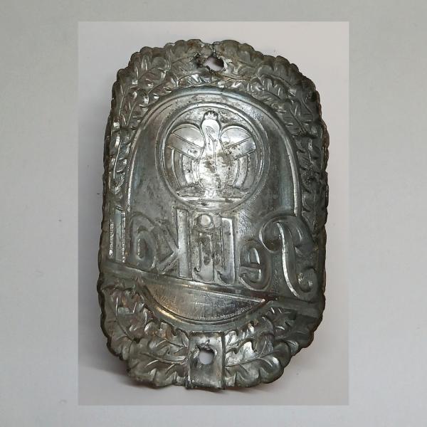 Preview: Steuerkopfschild für Pelikan Fahrrad Hannover